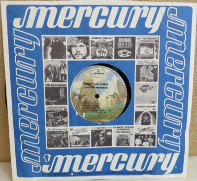 Jerry Lee Lewis - Country Memories - Mercury - SRM-1-5004