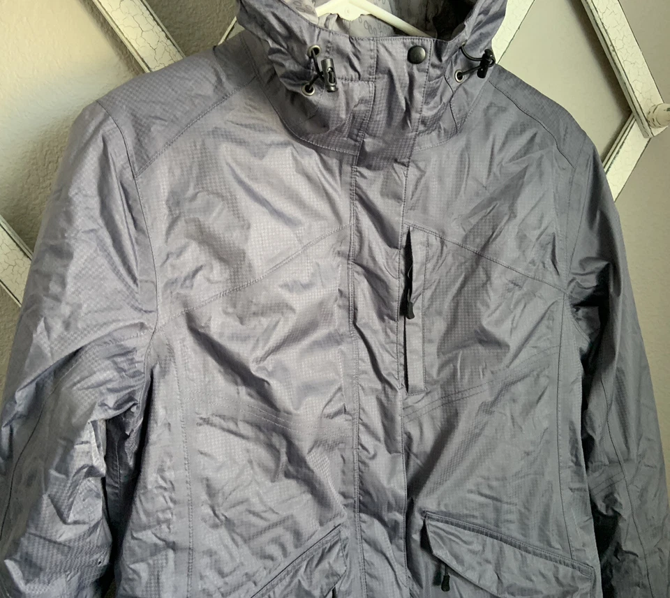 Alpine Designs Women's S Gray Hooded Winter Jacket - Image 2 of 4