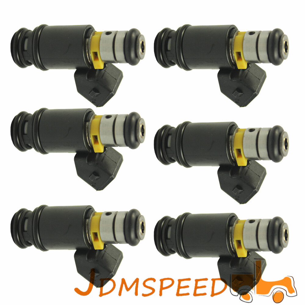 6 PCS Fuel Injectors Mach For VW Golf Jetta 99-02 EuroVAN 97 99-00 2.8L