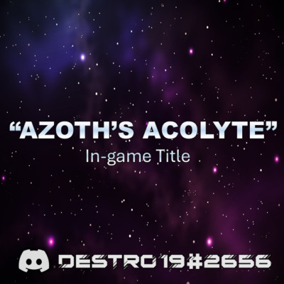 Brawlhalla Title White ''Azoth's Acolyte'' - Exclusive Code (READ DECRIPTION)