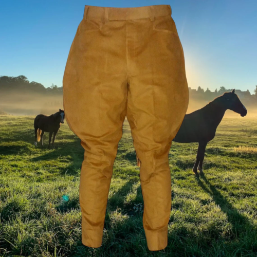 Mens Vintage Jodhpurs Breeches Pant Horse Riding Sports Polo Pants Baggy Pants - Zdjęcie 1 z 12