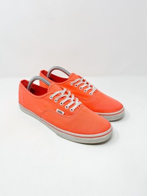 vans authentic lo pro neon pink