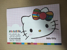4 paper small calendar feat Hello Kitty from Apr 2024 to Mar 2025