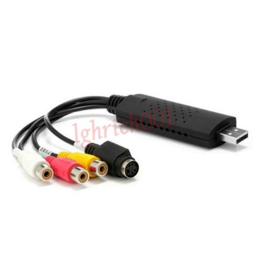 For Videocassettes VHS to DVD Convert Digitize USB Adapter for PC Laptop - Picture 2 of 10