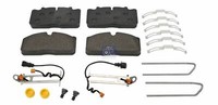 Scheibenbremsbelagsatz Mit VerschleißAnzeiger DT Spare Parts 6.95100 W:175Mm S: