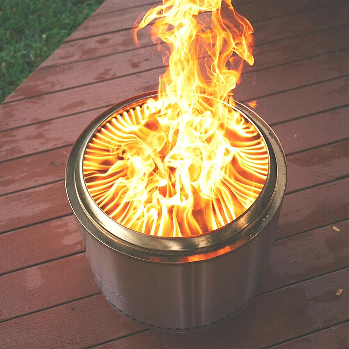 Solo Stove Bonfire Fire Pit with Stand, SS - portable, low smoke, wood  burning 853977008162 | eBay