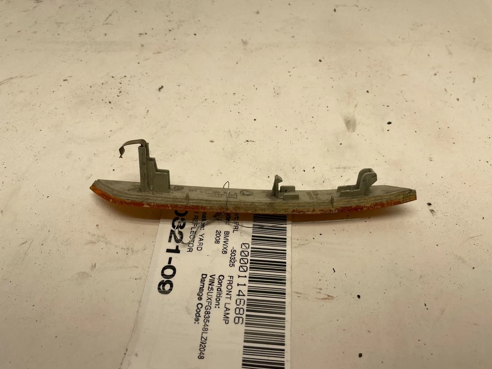 2008 BMW X6 E71 FRONT LH DRIVER SIDE MARKER REFLECTOR - Изображение 4 из 4