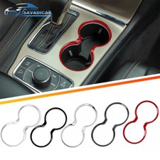Inner Gear Shift Cup Holder Cover Trim Bezels For Jeep Grand Cherokee 2011-2021