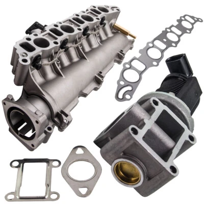 MAXPEEDINGRODS Collecteur d'Admission & Vanne EGR for Opel Astra H A04 /L70 1.9 CDTi 55206459