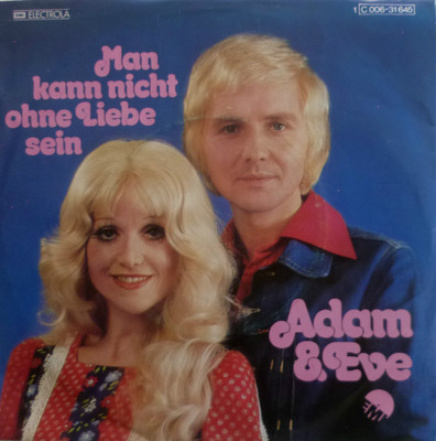 7'' 1977 MINT- ADAM & EVE Man kann nicht ohne Liebe sein