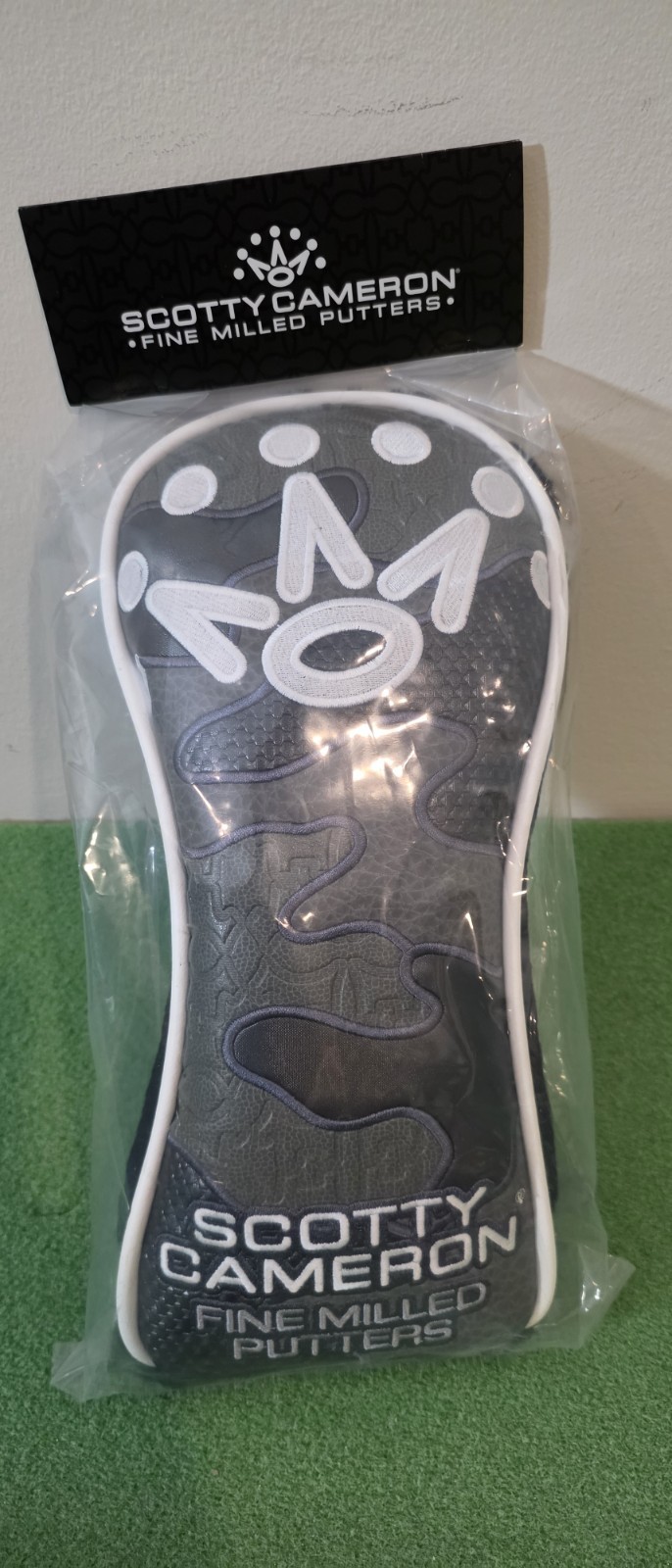 NEW In Bag - Scotty Cameron Camo Crown Collage Driver Headcover - NEW