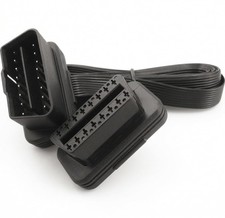 OBD2 Splitter Extension Cable 1 Male to 2 Female 16-Pin OBD II Adapter, 59 In...