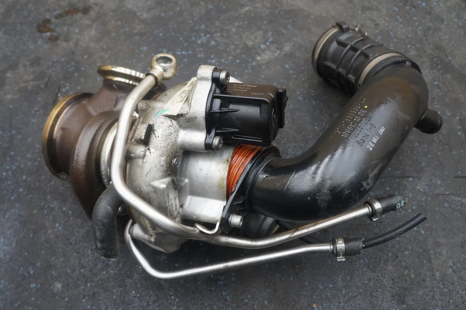 Turbocompresor motor derecho N74 11657646094 4583061 BMW 760Li F02 2010-15 Foto 2 de 4
