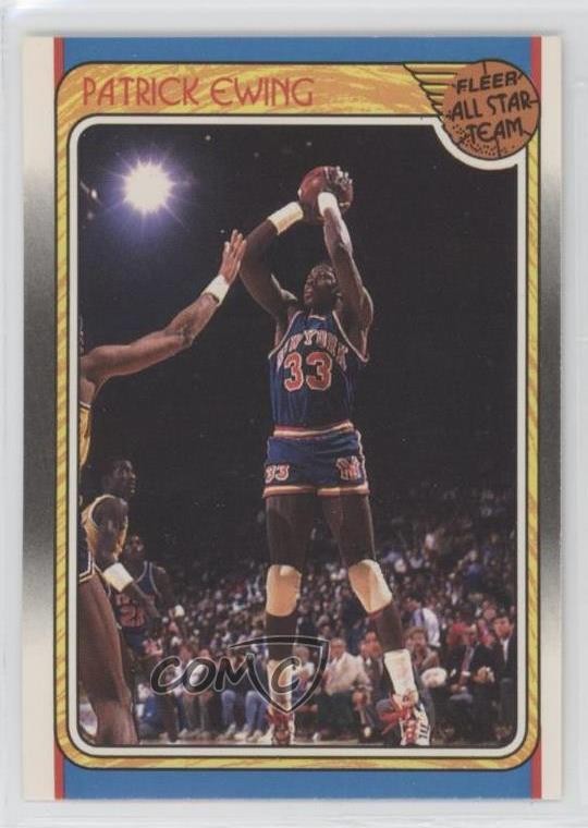1988-89 Fleer Fleer All Star Team Patrick Ewing #130 HOF 12g7