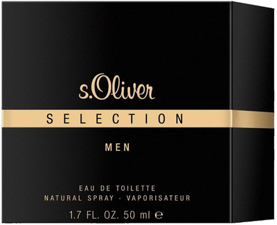 S. Oliver Selection Men Eau de Toilette Natural Spray Vapo 50 ml