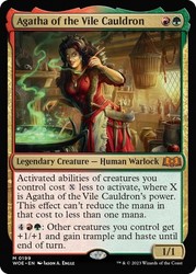 Agatha of the Vile Cauldron #199 Wilds of Eldraine Mythic MTG