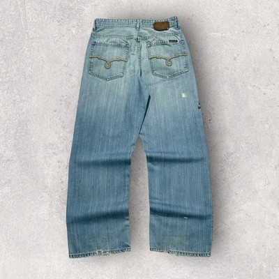 Vintage Ecko Unlimited Herren Jeans Denim Baggy Fit 32
