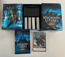 World of Warcraft TCG Assault on Icecrown Citadel Raid Deck Mostly Sealed Cards