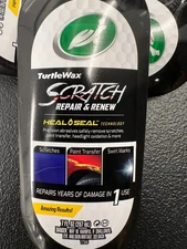 Turtle Wax Scratch Repair and Renew 7oz Heal & Seal Technology Paint Polish