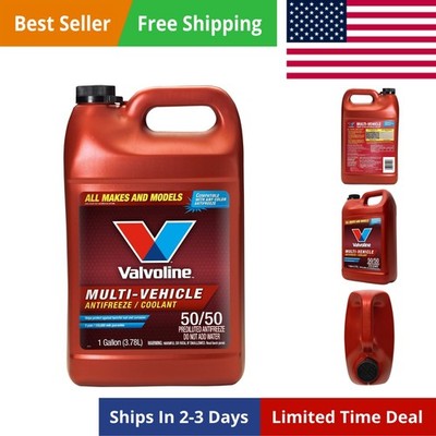 Multi-Vehicle 50/50 Ready-to-Use Antifreeze Coolant 1 Gallon