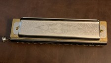 Hohner Harmonica Super Chromatic Made In Germany. With Case In A