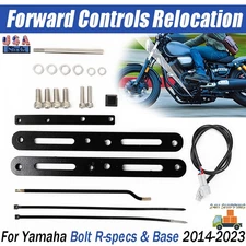 For Yamaha Bolt XVS950 Forward Controls Relocation Kit Extend 6" Foot Pegs 14-23