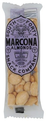 Marcona Almond Nut Bar By South Forty Protein Snack 1.4 Oz