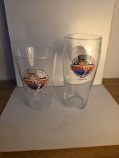 Bubba Gump Pint Glasses x 2