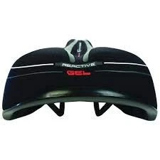 Sillín de bicicleta de gel reactivo Serfas para hombre Foto 2 de 4