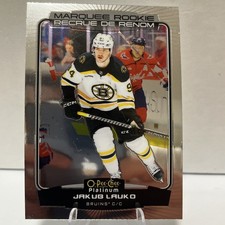 2022-23 O-Pee-Chee Platinum Marquee Rookies Jakub Lauko #289 Rookie RC
