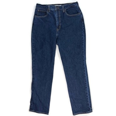 Levi's Premium 31x28.5 Women's 70s High Slim Straight Dark Wash Denim Jeans