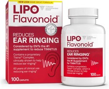 Lipo Flavonoid Plus, Tinnitus Relief For Ringing Ears, OTC Flavonoid Ear Health