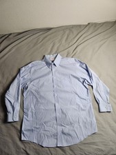 Brooks Brothers Madison Fit Button Up Shirt Mens Size 17-33 Blue White Check NEW