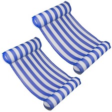 Poolmaster 2- Pack Water Hammock Inflatable Pool Floats for Adults, 4-in-1 Ha...