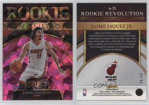2023 Select Rookie Revolution Pink Cracked Ice Prizm /99 Jaime Jaquez Jr #23 RC