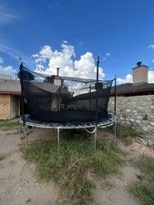 12FT Trampoline for Kids and Adults /Safety Enclosure  Ladder Outdoor Backyard