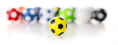 Kickerball WINSPEED gelb/schwarz