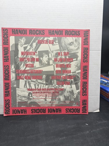 Hanoi Rocks - Oriental Beat (LP, Album, Ltd, RE, RM, Translucent Red) - Picture 4 of 7