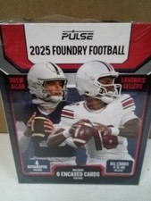 2025 Pulse Foundry Football Hobby Box - Sealed - 4 Autos Per Box!