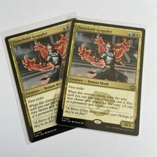 MTG - X2 Flamehold Grappler - 0185 Tarkir Dragonstorm Rare NM