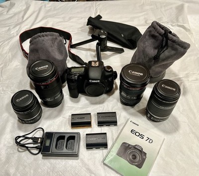 Canon EOS 7D Camera Complete Kit