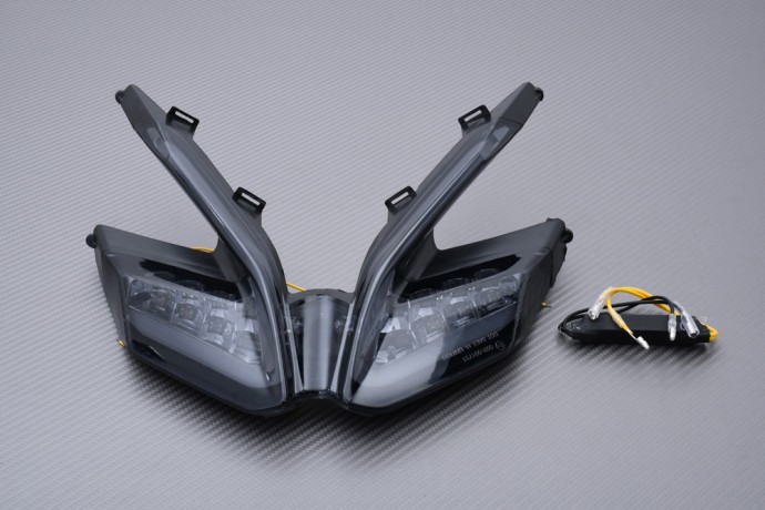 Feu arrière LED fumé noir avec clignotants pour Ducati Panigale 899