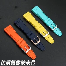 Fluorine Rubber Quick  Release Watch Band
