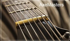 GeetarGizmos BRASS NUT handmade for IBANEZ RG7 Guitar - Drop-In Replacement