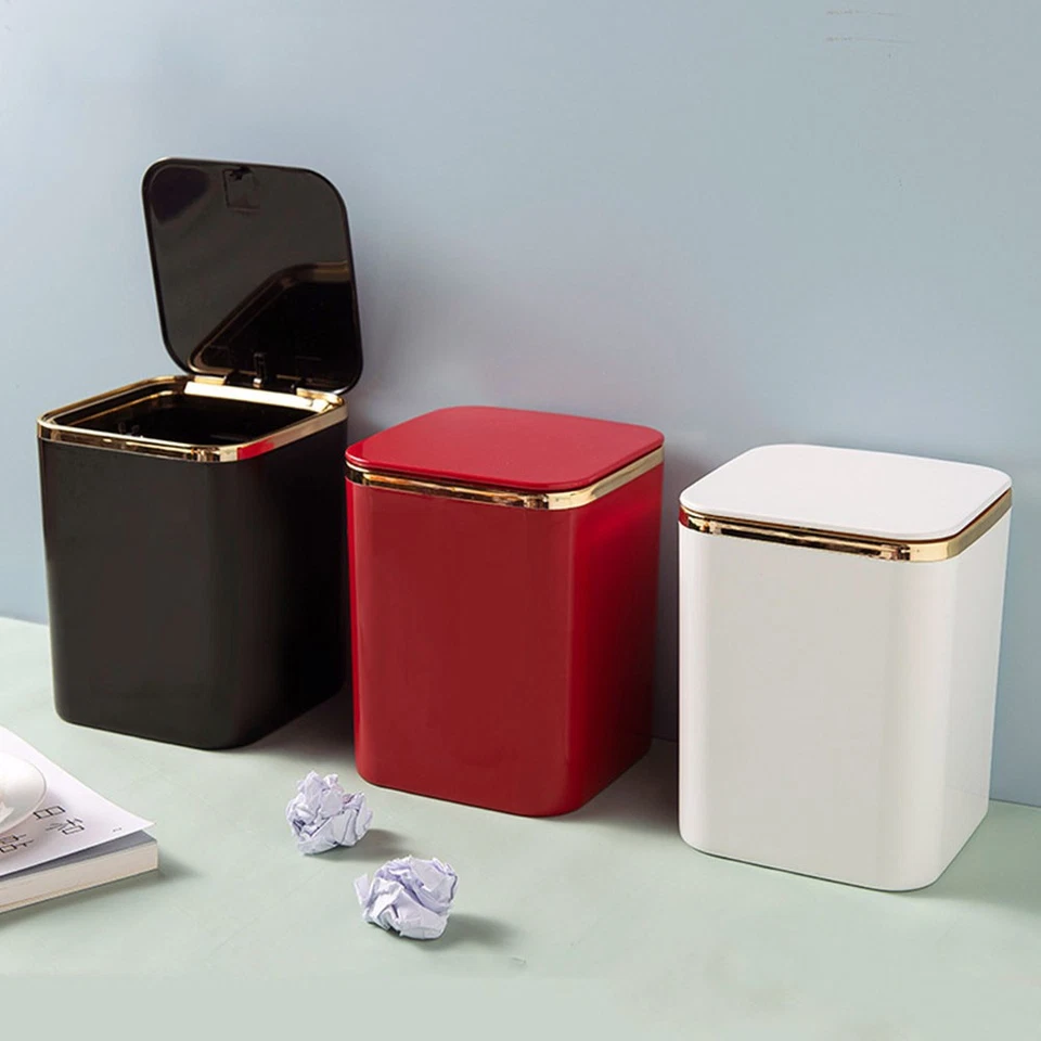  Tischmülleimer Kleiner Mülleimer Büroabfallkorb Büromüll Können - Bild 2 von 4