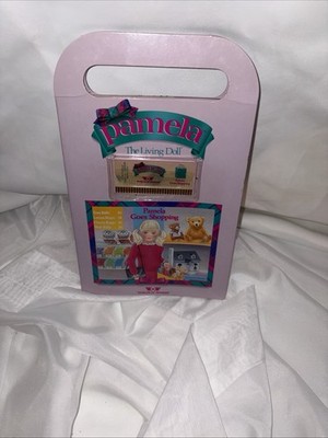 Worlds Of Wonder Pamela The Living Doll Goes Shopping Cartridge and Book ONLY