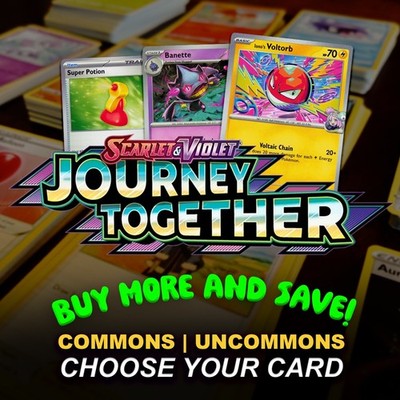 Pokemon Journey Together Base Common/Uncommon Singles | CHOOSE YOUR CARD