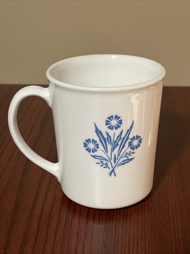 Corning Ware Blue Cornflower Coffee Tea Mug Cup 10oz Corelle - Picture 3 of 7