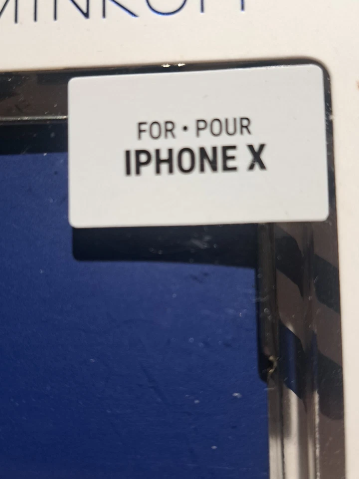 REBECCA MINKOFF Funda Bandolera con Correa de Cadena Espejada iPhone X Negra Foto 2 de 4