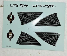 DECALS ONLY for AMT 1/350 KLINGON BIRD OF PREY 50th ANNIVERSARY MODEL